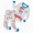 Y116-Sky Blue, variant on CAUYDY Girls Boys Halloween Pajamas Set Cute Skeleton Print Pjs for Boy Jammies Little Kids Skull Sleepwear Clothes Sets