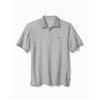 Tommy Bahama Men Emfielder 2.0 Classic Fit, Short Sleeve Polo, Grey, S