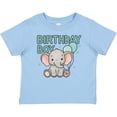 thumbnail image 3 of Inktastic Birthday Boy Elephant Balloons Boys or Girls Baby T-Shirt, 3 of 5