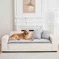 thumbnail image 2 of CJC Sofa Cover Fuzzy Couch Cover for Pets Dog Cat Washable Non-Slip Sofa Slipcover Cushion Protector Pets Friendly Mat (Gray, 28'' x 70''), 2 of 9
