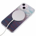 thumbnail image 4 of KAIYANG Serie MP para iPhone 14 Funda para teléfono móvil con degradado de TPU+acrílico, cubierta IMD de doble cara compatible con Ma Black Multicolor, 4 of 5