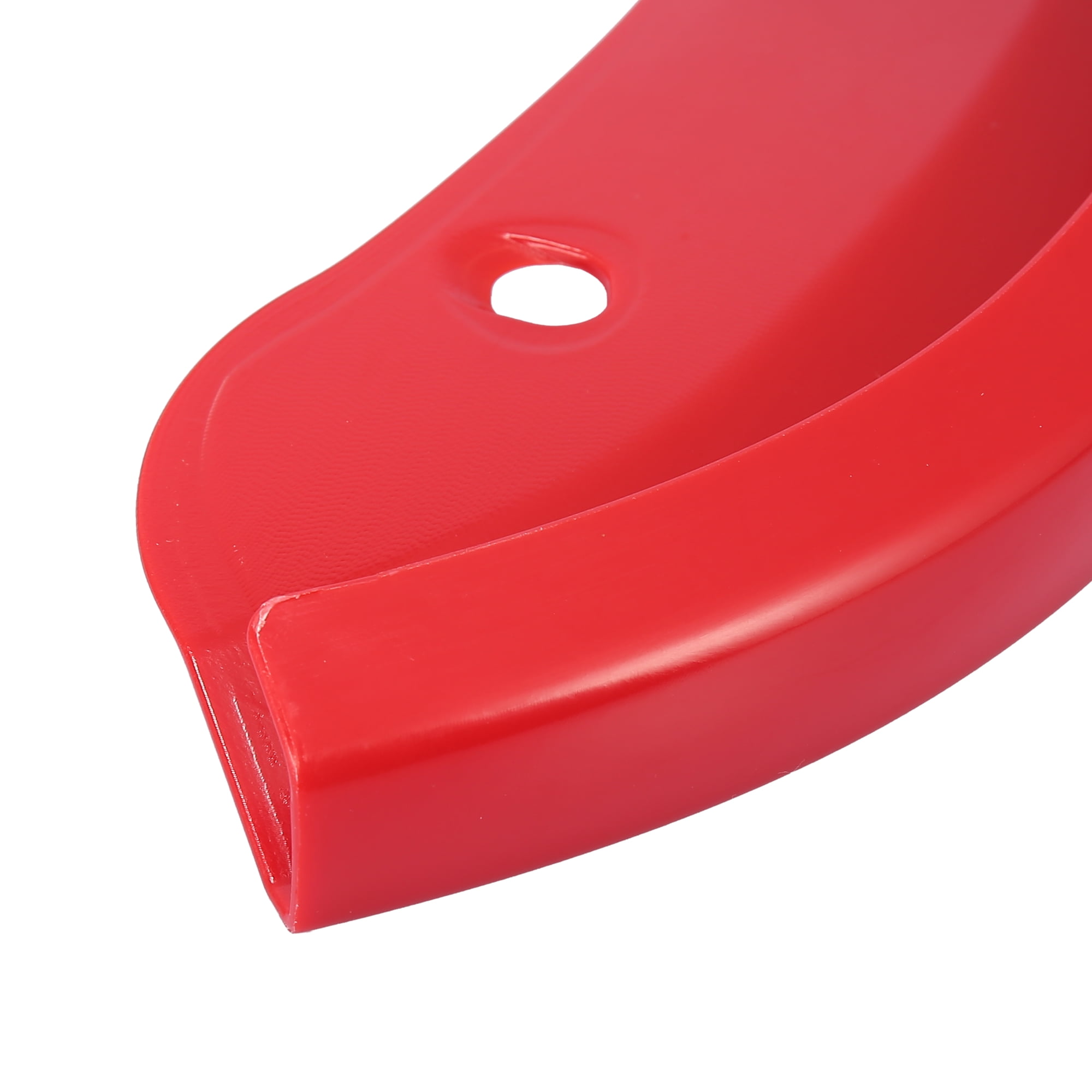 Unique Bargains Car Front Bumper Lip Lever Splitter Protector Red