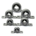 thumbnail image 2 of Ruanlalo 1 Pc Dia 8-25mm Bore Diameter Mounted Bearings Ball Bearing Stand Pillow Block 15mm, 2 of 6