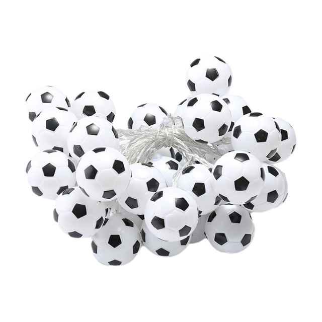 LED Football String Lights Indoor Decorative Light String for World Cup Theme Parties Bar Room Holiday Decor 118.11 in