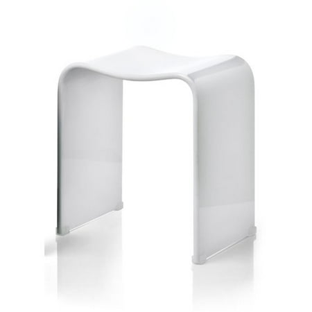Agm Home Store Backless Acrylic Shower Bench Walmart Com