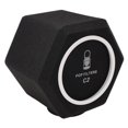 thumbnail image 2 of C2 Microphone Sponge Cover High Density Microphone Windscreen Professional Microphone Recording Isolation Booth, 2 of 5