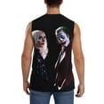 thumbnail image 4 of Joker Folie a Deux Harley Quinn Men's Tank Top Lightweight Summer Sleeveless Tee Shirt Muscle Tank Tops Workout T-Shirts Casual Athletic Undershirts, 4 of 7