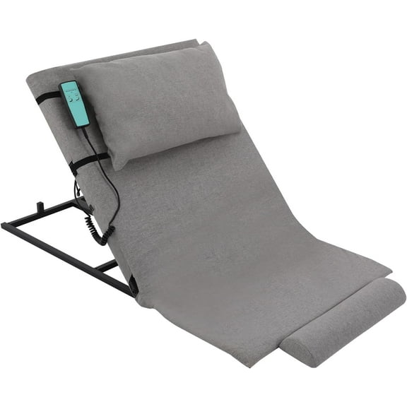 Electric Lifting Backrest for Bed, 2-80°Adjustable, Sit-Up Back Rest Chair, Assist Elderly Get Out Of Bed Easily, Support 661lbs