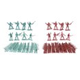 thumbnail image 1 of 200 Figuras de soldados de Plástico Sunnimix 4.5cm para Juego de Ejército, 1 of 5