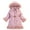 Pink, variant on Vedolay Girl's Fall Jackets Girls Down Jacket Coat Winter Lightweight Down Jacket Foldable Coat,Black 6T