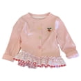 thumbnail image 6 of WUANDIXFA Toddler Kids Little Girls Long Sleeve Top Blouse 1-12 Years Ruffled Hem T-Shirt Fall Casual Princess Clothes,Pink,18-24 Months, 6 of 6