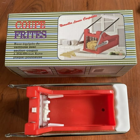 

Milexda Stainless Steel French Fry Cutter Potato Vegetable Slicer Chopper Dicer With 1 Or 2 Bits