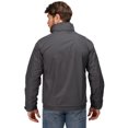 thumbnail image 2 of Regatta - Chaqueta impermeable resistente al viento modelo Dover para hombre (Gris/negro), 2 of 2