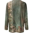 thumbnail image 4 of Womens Tops Long Sleeve Shirts For Women Womens T Shirts Long Sleeve Crew Neck Shirts Basic Tee Sort Comfy Printed Tops Blouse, 4 of 5