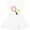 White and Pink, variant on Inktastic Tennis Racket and Ball Girls Toddler Dress