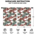 thumbnail image 2 of Camouflage 42x54in(106x137cm) Curtains 2 Panels for Kids Bedroom, Window Drapes for Kids Boys Girls Bedroom Curtains Designed To Spark Joy and Creativity, 2 of 5