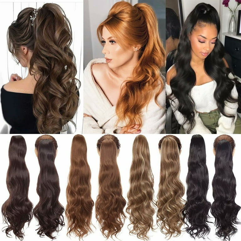 Thick Hair Ponytail