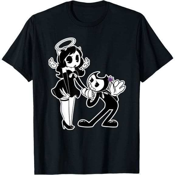Alice Angel Gothic Angel x Bendy Demon T-Shirt