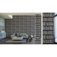 thumbnail image 2 of SHONER WOHNEN 5 - Floral Stripped Books Design Grey Wallpaper Roll, 2 of 2