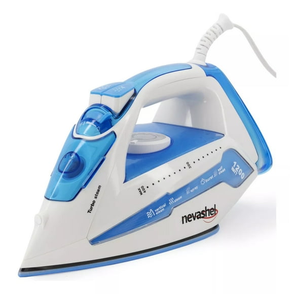 Plancha De Ropa A Vapor Y Rocio Nevashel Home RS-06 Suela De Ceramica Para Un Mejor Planchado Potente Portatil Y Funcional Tanque De 400ml Con 1200w De Potencia Diferentes Modo De Planchado Elegante