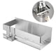 thumbnail image 4 of Kearding Organizador de cocina montado en la pared para baño, estante de drenaje, estante de ducha sin perforaciones, estante de almacenamiento Juegos de accesorios de baño Plata No.02, 4 of 6
