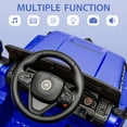 thumbnail image 4 of CazToi 12V Kids Ride-On Truck with Parent Remote Electric Toy Car with 3 Speeds LED & Music, 4 of 8