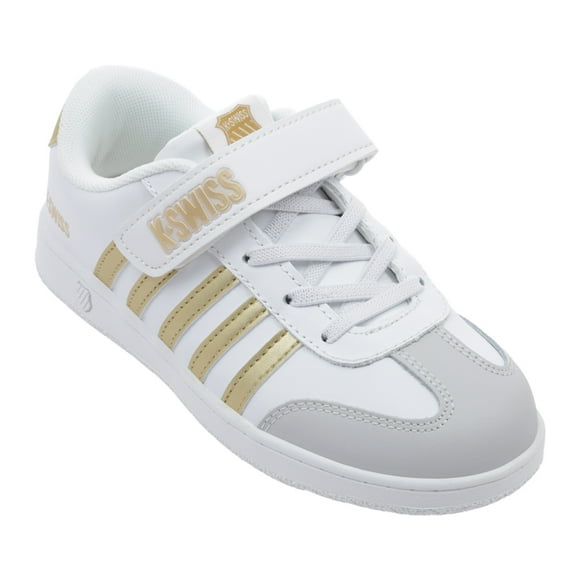 Tenis K-Swiss Francis Court Ch Para niña Color Dorado