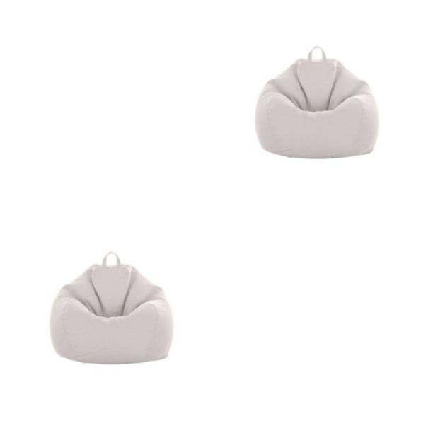 Cateissary Sofá Puff de tela - Asientos elegantes y cómodos para la sala de estar Funda para silla con estilo Lazy Sofa Chair Bag Beanbag Type1 NO1