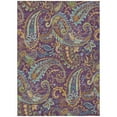 thumbnail image 2 of Addison Rugs Chantille Indoor/Outdoor Transitional Paisley Purple Washable Rectangle Rug, 10' x 14', 2 of 6