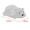 thumbnail image 2 of USB Recargable Snooze Bear Pat Lamp, Silicone Night Light, Glow Soft Portable Eyes Cute Atmósfera Luces para decoración de escritorio, jinwen Luz de noche, 2 of 8