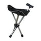 thumbnail image 1 of Bastón portátil,Bastón con asiento portátil y plegable,Bastón ajustable y plegable,Silla Bastón Telescópica de Acero Inoxidable,Bastón de senderismo para personas, 1 of 9