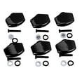thumbnail image 1 of 6Pcs Metal Stable Universal Tuner Buttons Acoustic Electric Guitar Tuning Peg Knobs For Guitar Replacement Modification, 1 of 1