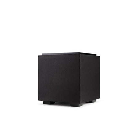 Definitive Technology - Descend DN8 8" Sub, 3XR Architecture, 500W Peak Class D Amplifier & (2) 8" Bass Radiators - Black