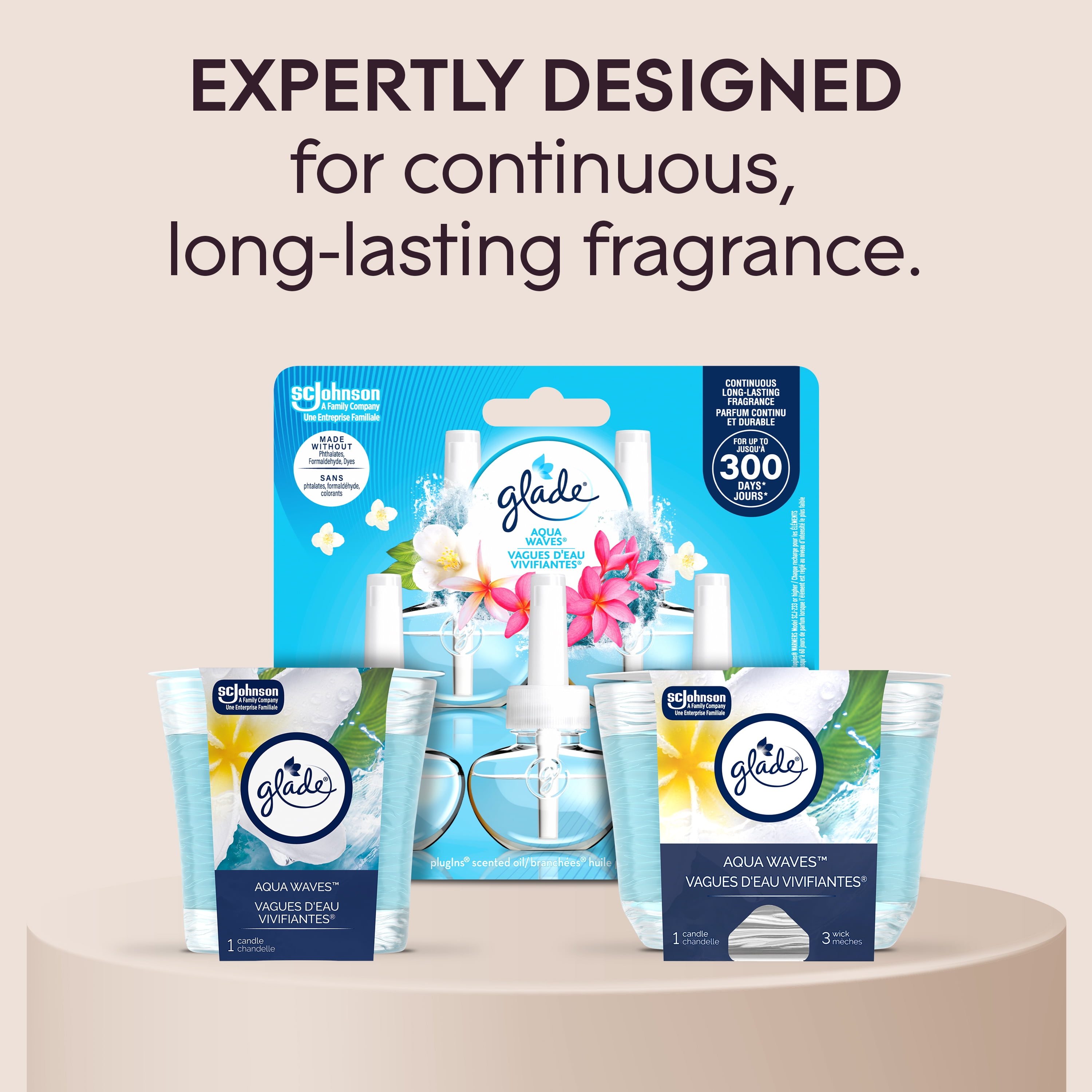 Glade® Chandelle parfumée