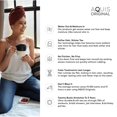 thumbnail image 2 of Aquis Original Microfiber Hair Turban, Black, 2 of 9