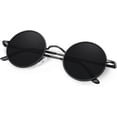 thumbnail image 1 of Gafas de sol polarizadas ER Steampunk Retro UV400 negro, 1 of 5