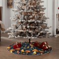 thumbnail image 4 of Sikiie Colorful Plants Mushroom Christmas Tree Skirt, Christmas Tree Decorations, Christmas Decor, Tree Mat Decoration(30-48IN)-30", 4 of 6
