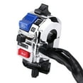 thumbnail image 1 of 2 Colors 1 Pair Waterproof Durable Handlebar Headlight Switch, Motorcycle Handlebar Switch, For Motorcycle Horn Turn Signal Control Motorbike Headlight Control, 1 of 3