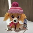 thumbnail image 2 of Peluche original de la Patrulla Canina en estilo navideño de Skye Chase Everest con bufanda y gorro, con licencia oficial para mayores de 1 año, 15,2 cm, 2 of 5