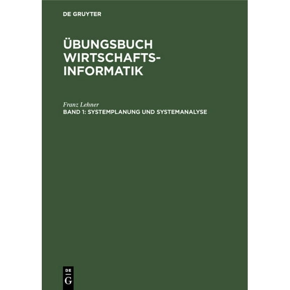 Systemplanung und Systemanalyse, (Hardcover)