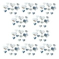 thumbnail image 2 of 50 Pieces Heart-shaped Mirror Wall Sticker Plastic Mirror Wall Sticker DIY Acrylic Flexible Reflective Effect Self-adhesive High Viscosity Hanging Mirror, 2 of 9