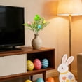 thumbnail image 7 of AZXY 13" Easter Flocked Bunny Floral Picks with Colorful Eggs, Artificial Greenery Flower Stems for Spring Home Decor, Easter Tree Decor, Table Centerpieces, and Vase Arrangements, 7 of 7