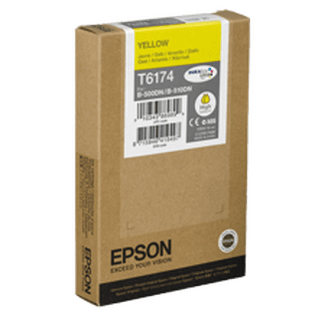 Marque Nouvelle Originale EPSON T617400 Cartouche d'Encre à Haut Rendement Jaune pour EPSON B510DN
