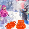 thumbnail image 4 of Clip De Bola De Nieve Clip para hacer bolas de nieve para niños, molde de nieve de plástico para invierno, juguetes deportivos divertidos para exteriores, 4 of 4