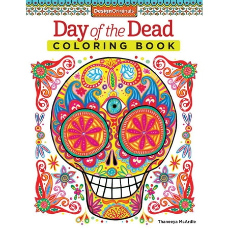 Coloring Is Fun: Day of the Dead Coloring Book (Paperback)