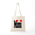 thumbnail image 5 of CafePress - I Love Mimi Tote Bag - Unisex Canvas Tote Bag, Beige, 1-Piece, 5 of 6