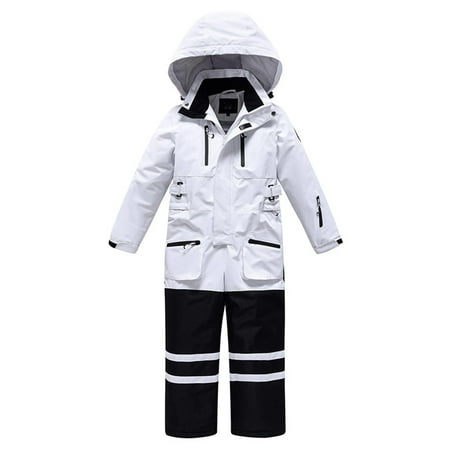 

Girls Jumpsuit New Suit Warm Breathable Snow Outdoor Hoodies Cute Warm Activity Overalls for Boys
