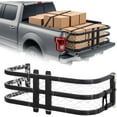 thumbnail image 2 of Pinypikaka Truck Bed Extender Retractable Tailgate Extender Compatible for Ford Ram Nissan Black, 2 of 7
