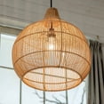 thumbnail image 6 of Arturesthome Rustic Rattan Chandelier Handmade Pendant Lamps, 6 of 10