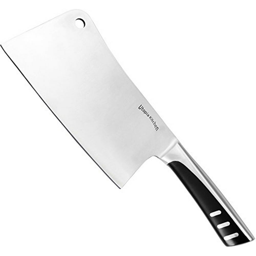 7 Inch Stainless Steel ChopperCleaverButcher Knife Multipurpose Use